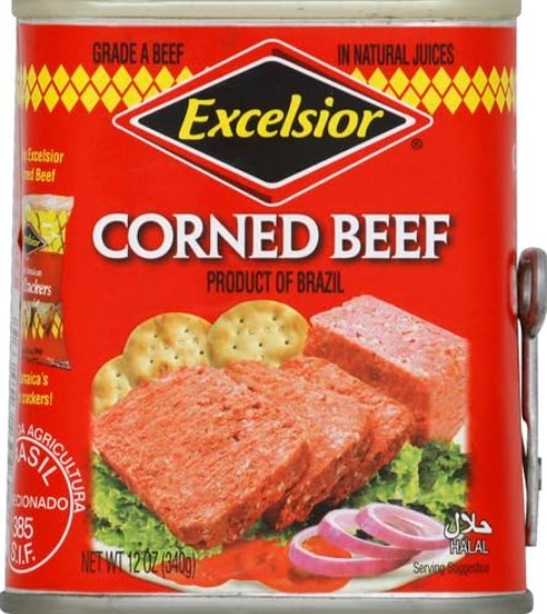 Corned Beef in Natural Juices, 12 Ounce Pack of 4