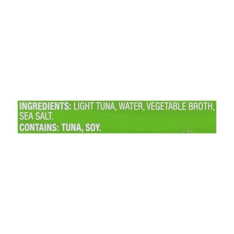 10 Pack Chunk Light Tuna in Water High Protein Canned Seafood Snack Gluten Free
