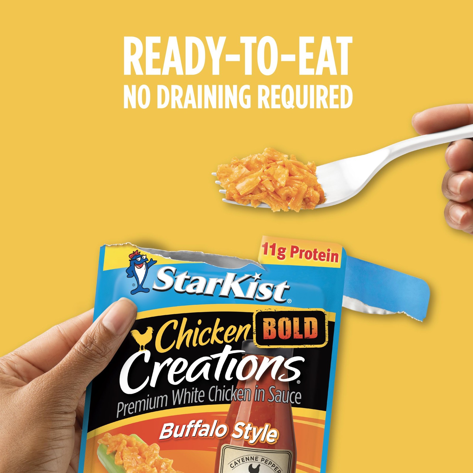 StarKist Chicken Creations BOLD Buffalo Style 2.6 Ounce (Pack of 12), Other