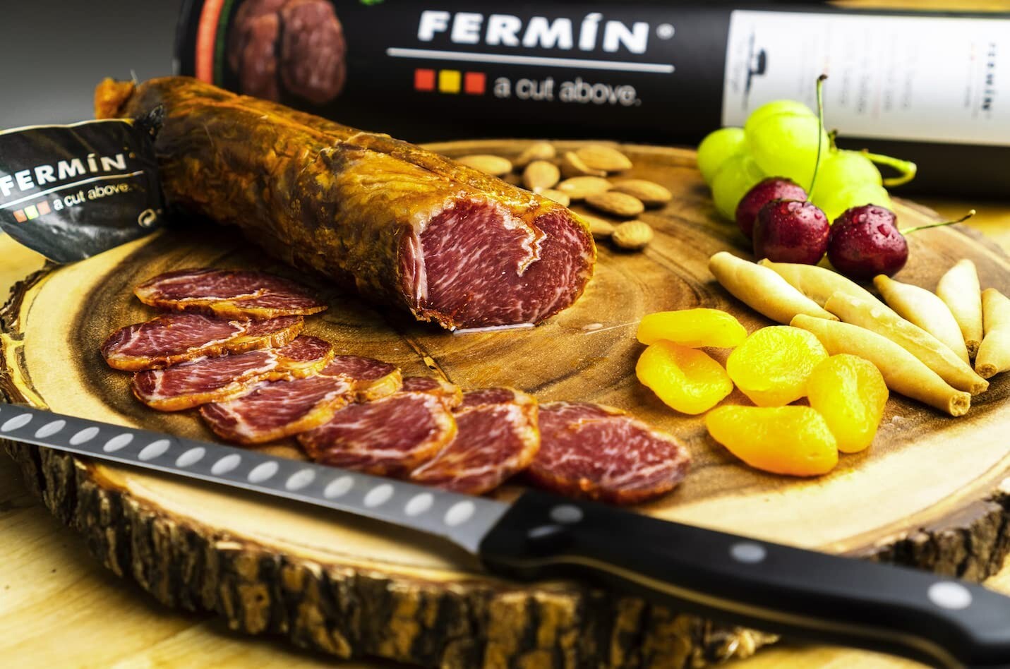 100% IBERICO ACORN-FED LOIN TUBE LOMO DE BELLOTA 100% IBÉRICO by Fermin