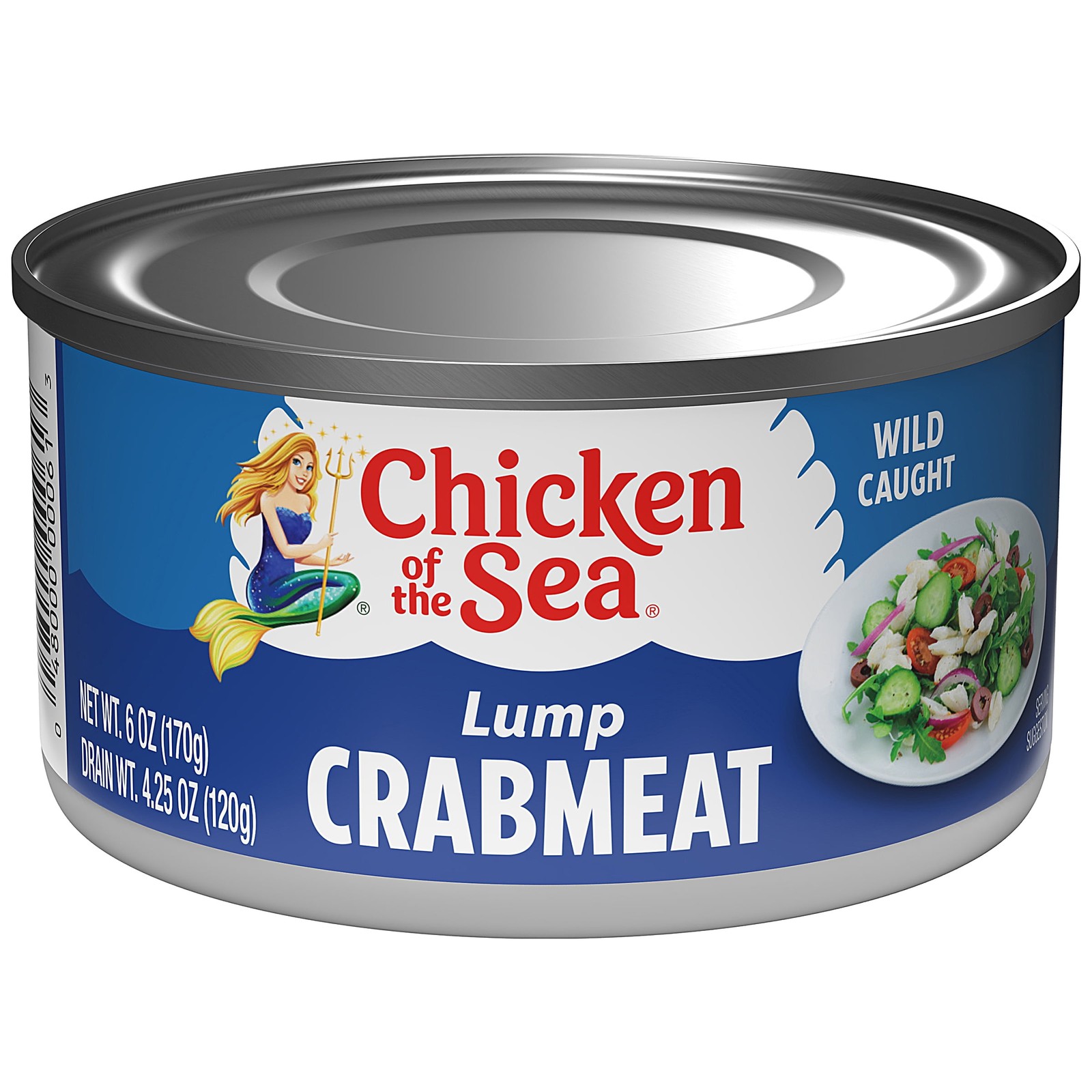 (2 pack) Chicken of the Sea Wild Caught Lump Crabmeat 6 oz