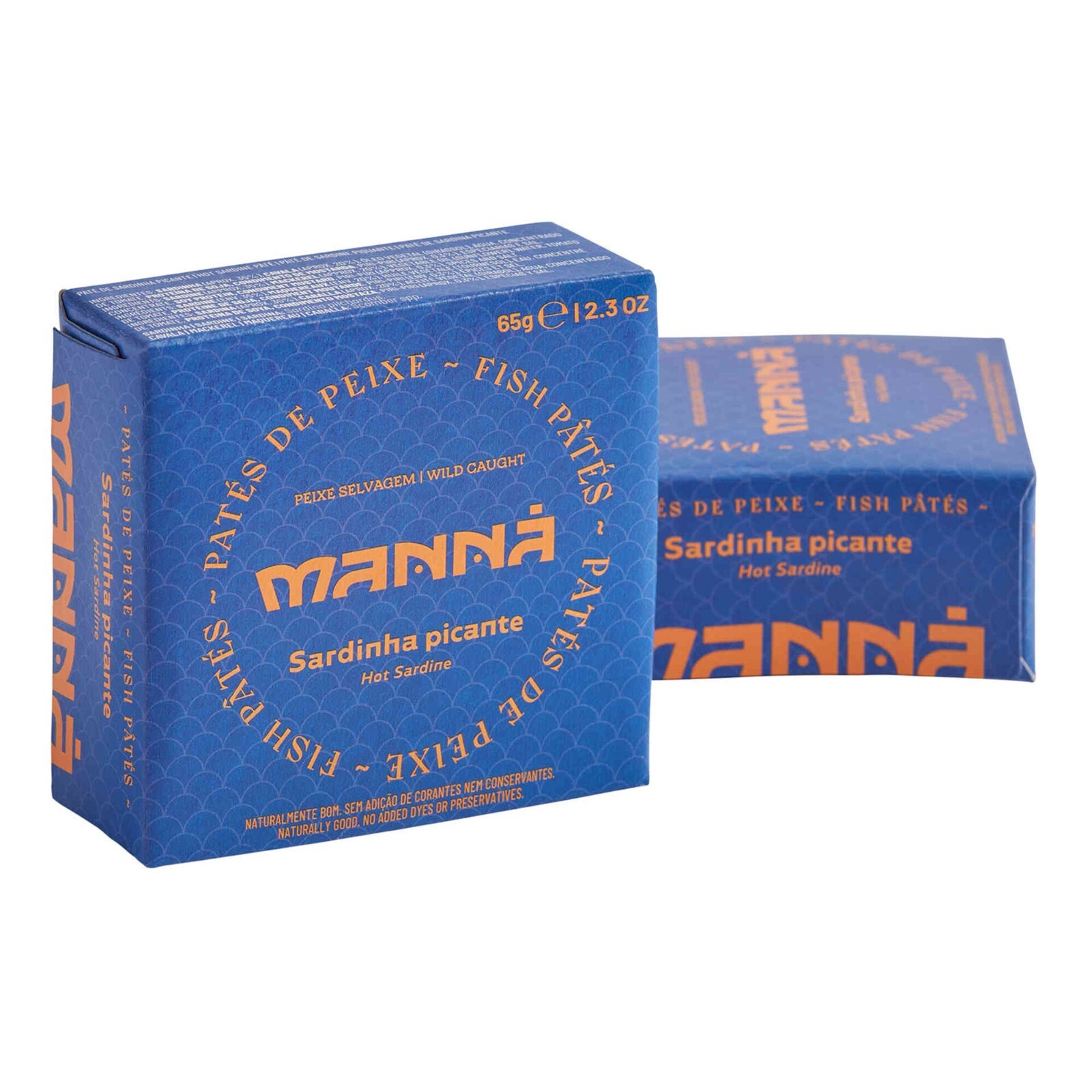 Sardine Pate Manna Spicy Portugal Fish Gourmet Food 6 x 65g (6×2.3oz)