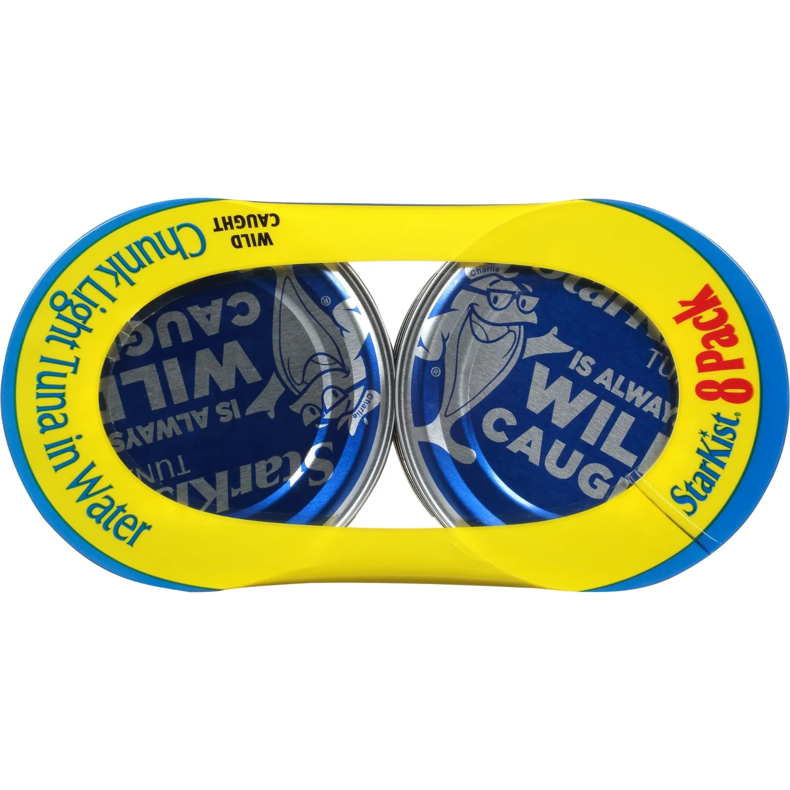 Chunk Light Tuna in Water 8-Pack 5oz Cans Protein Rich Canned Seafood Pantry