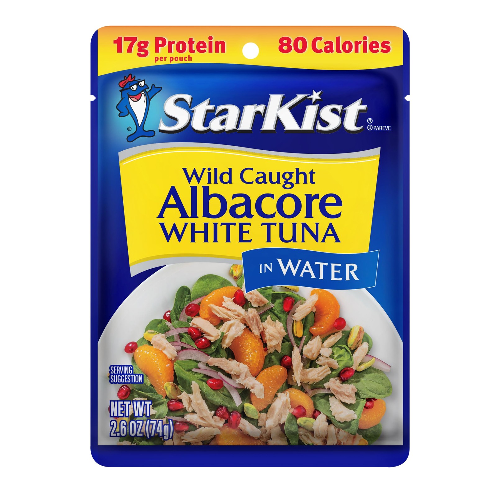 StarKist Albacore White Tuna in Water, 2.6 Oz, Pack of 24