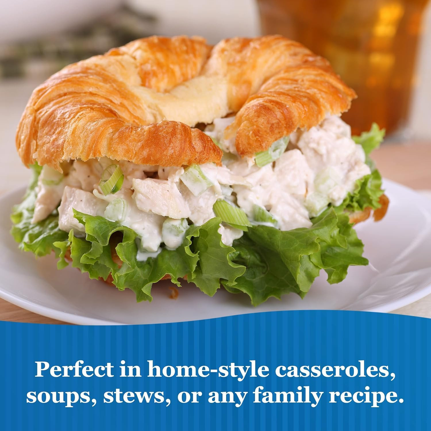 Canned Chicken Breast with Rib Meat in Water – 11G Protein per Serving – Gluten
