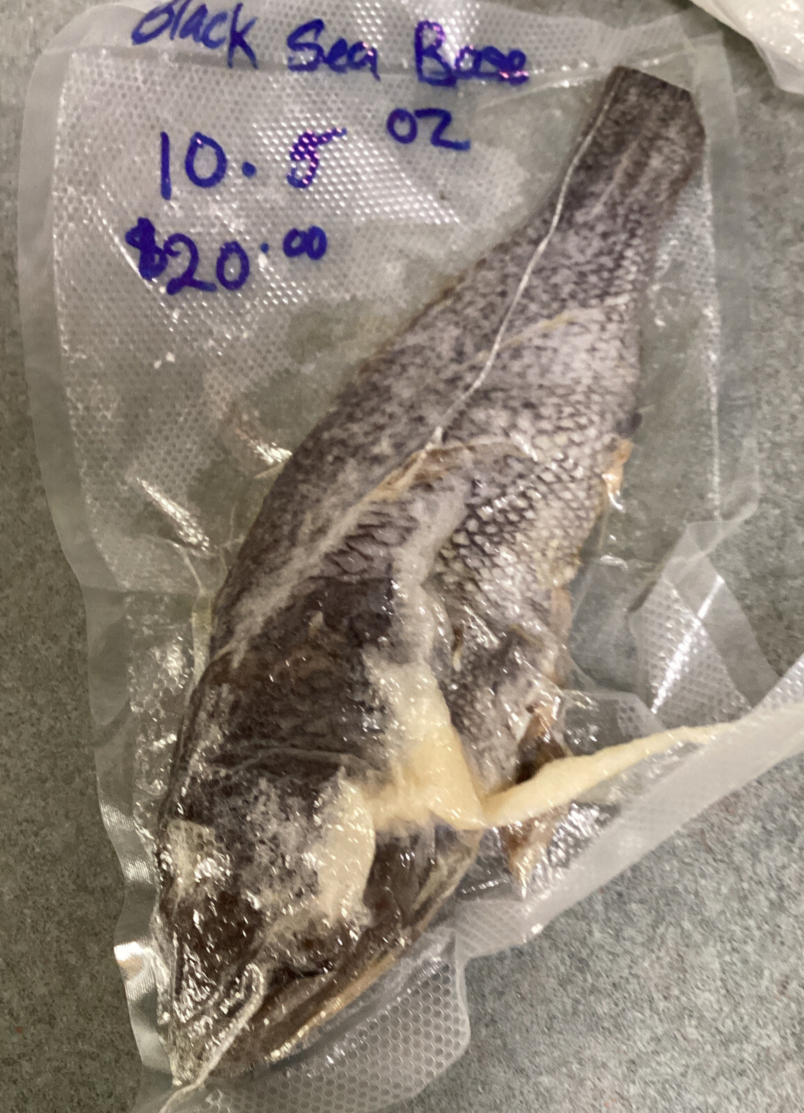 Saltfish Salted Fish Black Sea Bass Baccala Bacalao 10.5oz Carribean Italian US