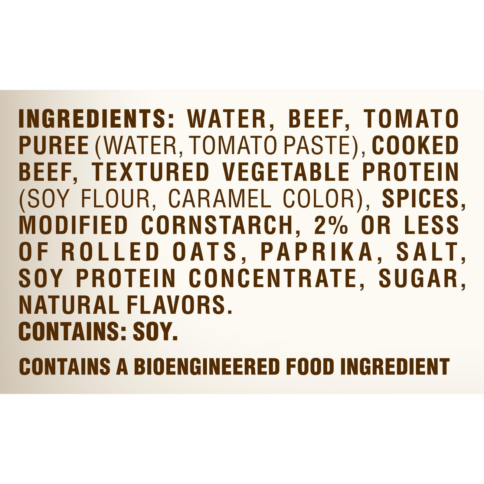 Bulk Canned Beef Chili with Meat – No Beans, 6 lb 10 oz (#10 Can) – Ready to Eat