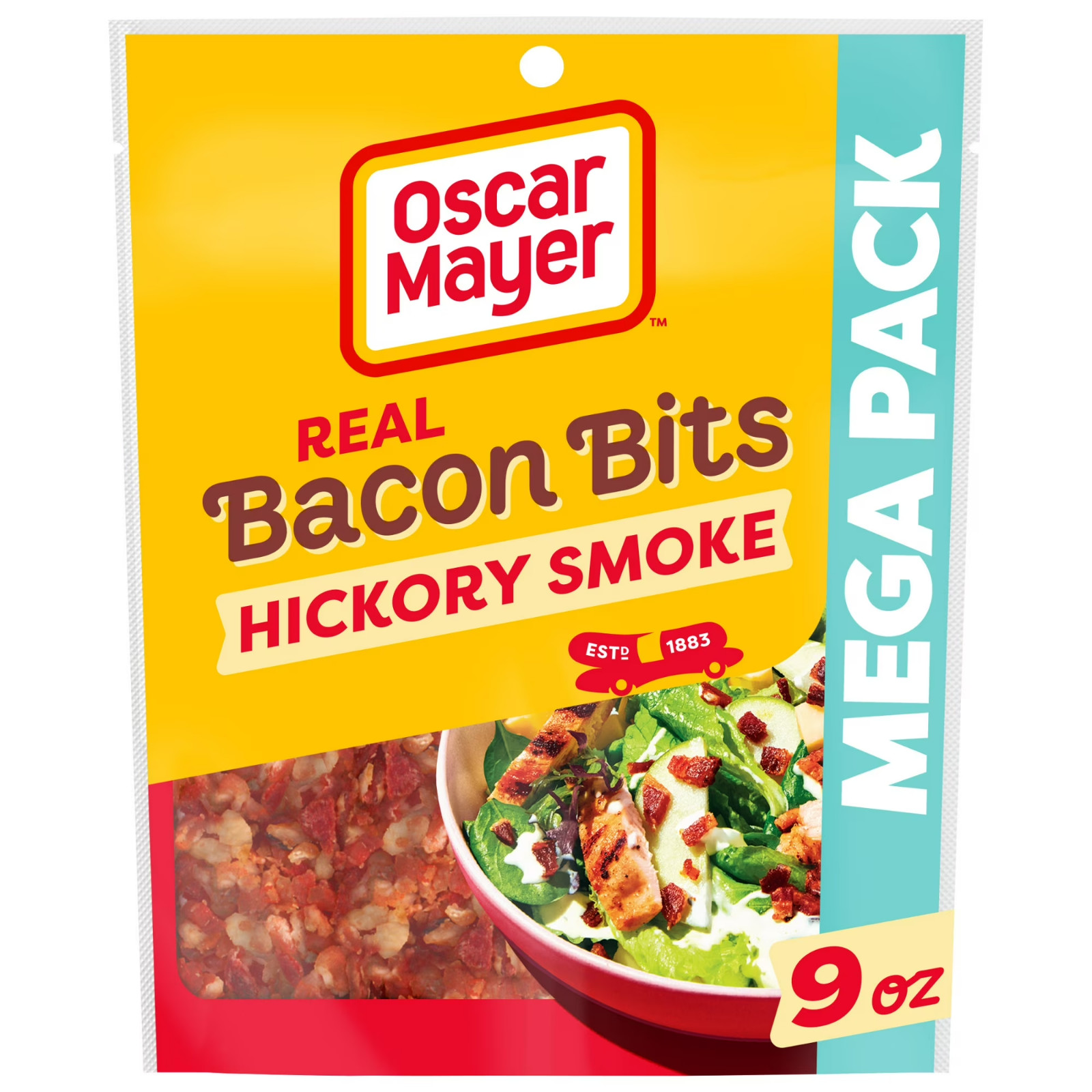 Oscar Mayer Real Bacon Bits Mega Pack, 9 Oz Bag, 2-2.5 Cups…