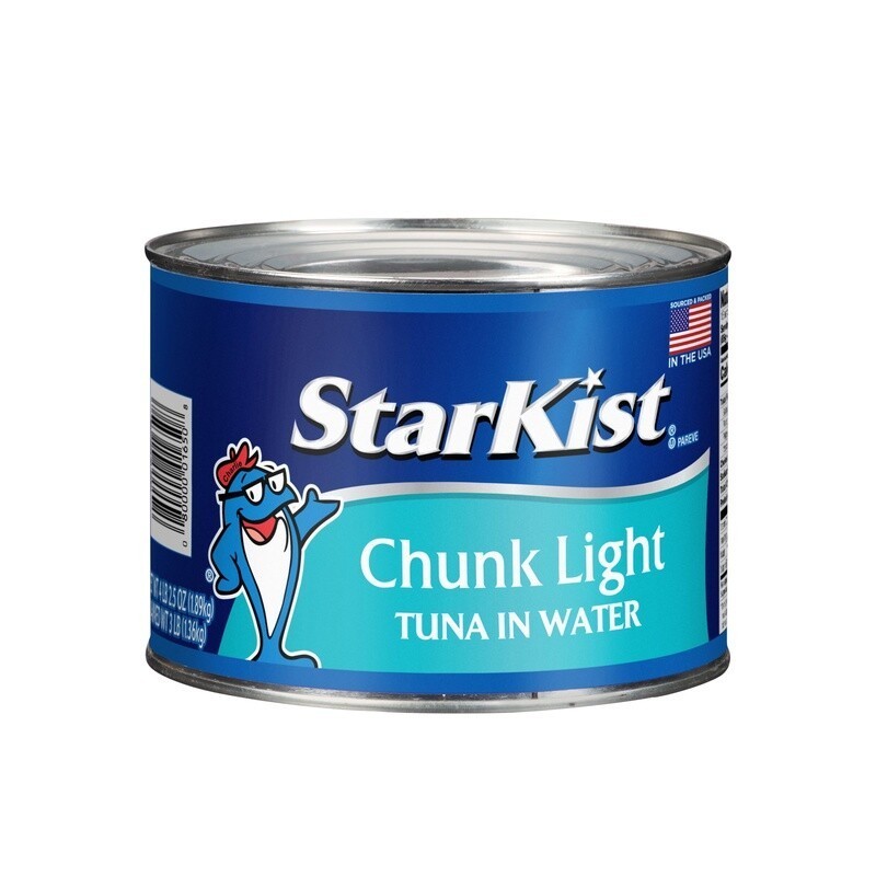 Chunk Light Tuna Water 4lb Jumbo Can Dolphin Safe High Protein Gluten Free New