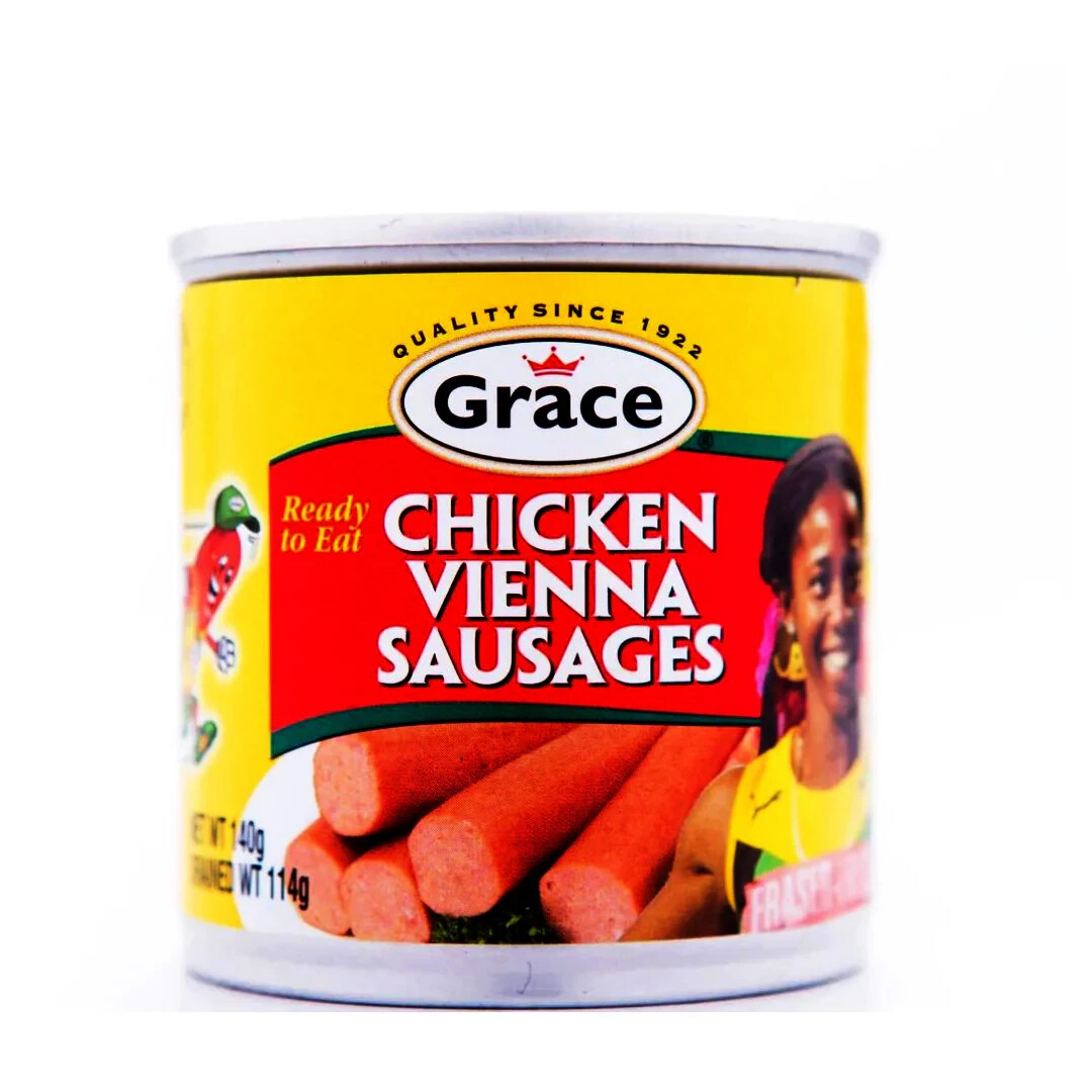 6 Jamaican Grace Chicken Vienna Sausage (spicy ) 6 x 140 g