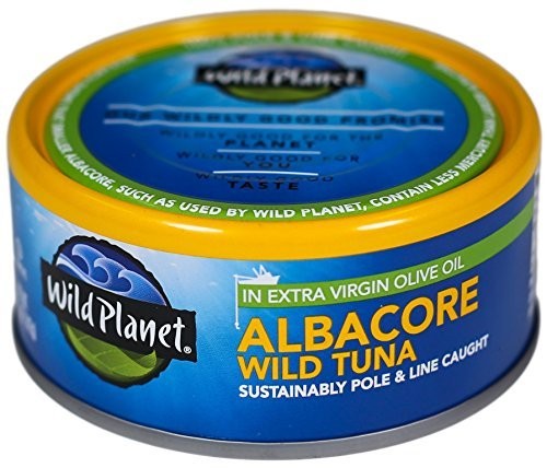 Wild Planet Albacore Tuna in Extra Virgin Olive 5 Ounce (Pack of 12)