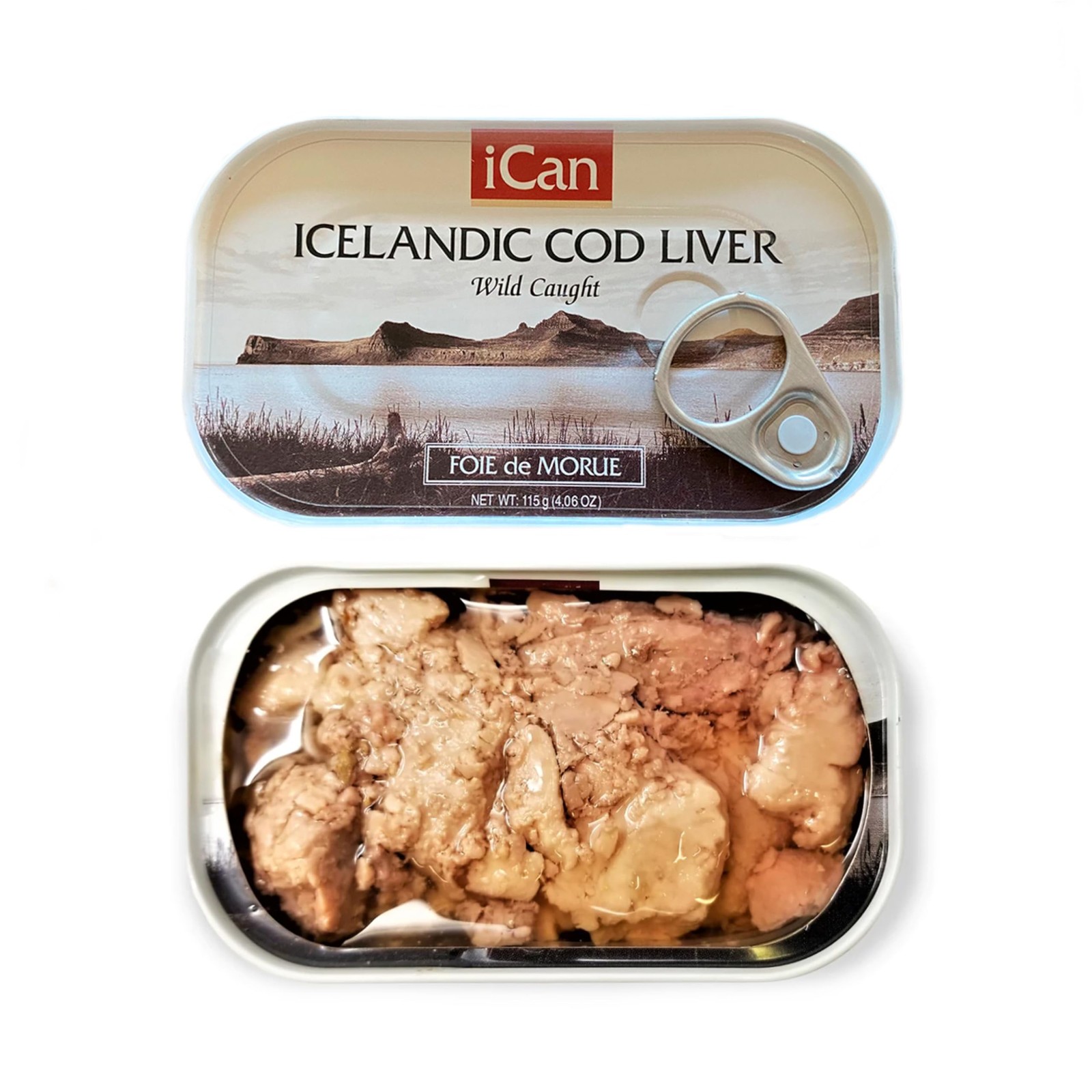 Icelandic Wild Cod Liver Product of Iceland 4.06oz