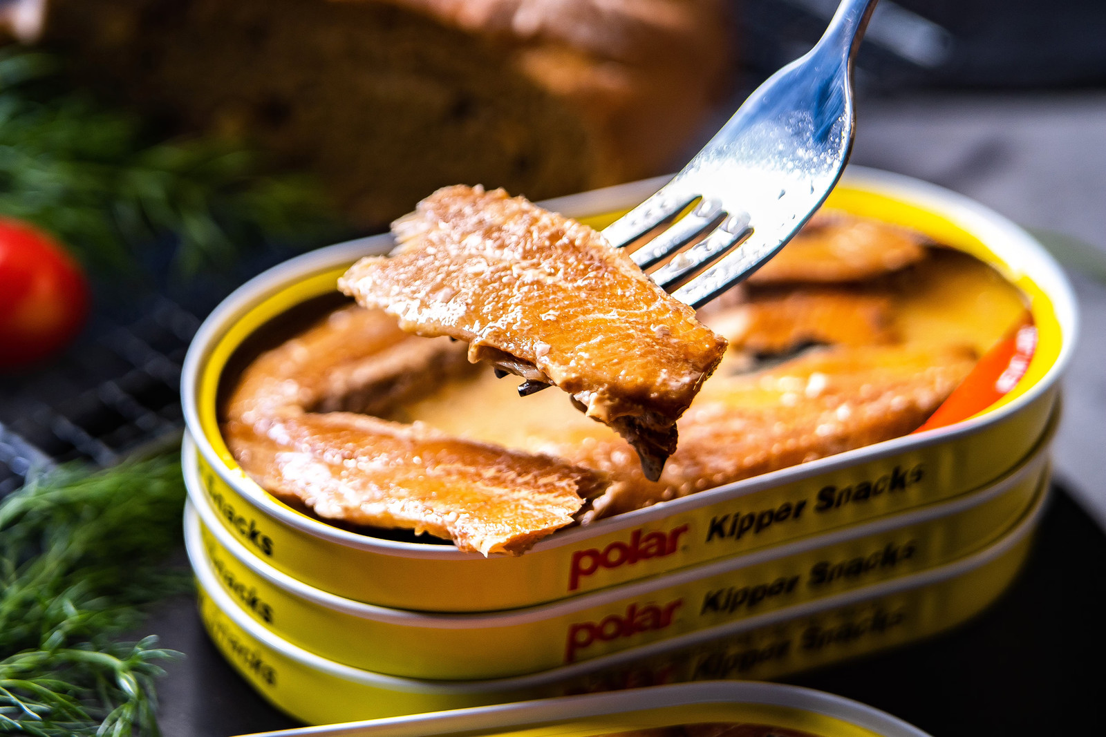 Smoked Boneless Herring Kipper Snacks