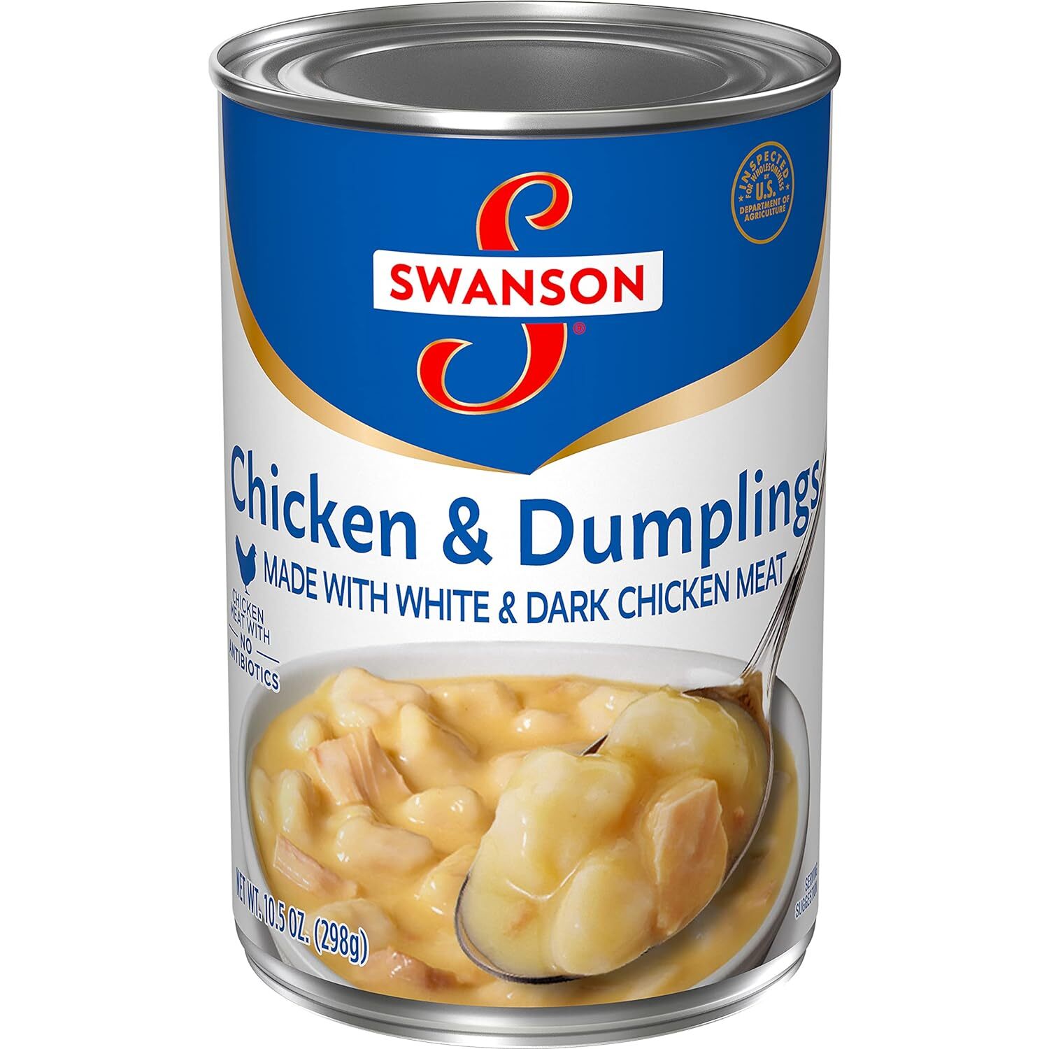 Pollo Enlatado Y Albondigas Con Carne De Pollo Blanca Y Oscura, 10.5 Oz C