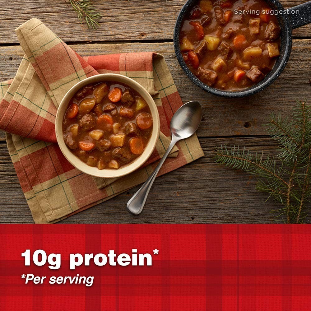 Gluten-Free Beef Stew, Fully Cooked, 10g Protein, 8 Pack x 2