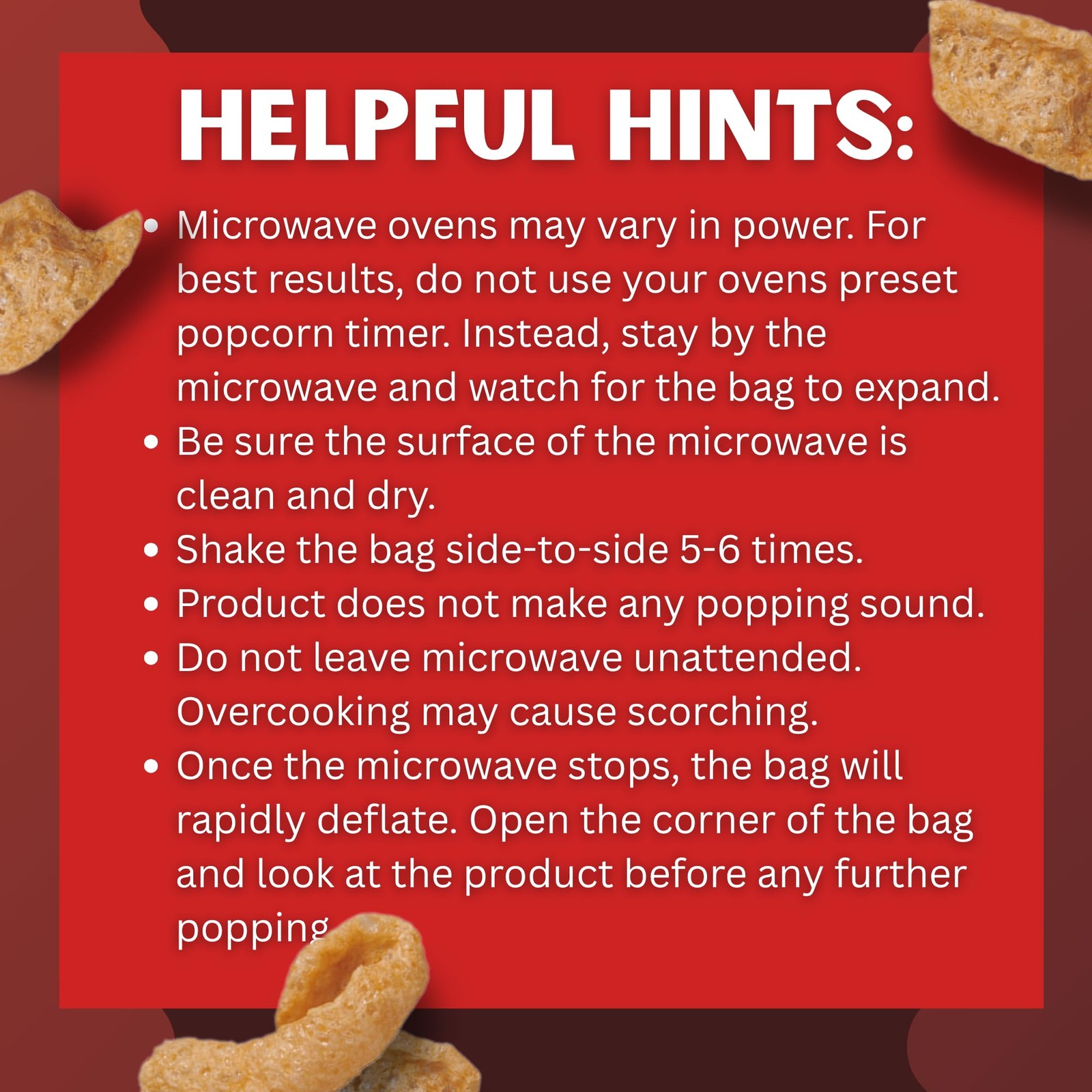 Bacon Curls Microwave Pork Rinds (Chicharrones), Hot & Spicy, 1.75 Ounce (Pac…