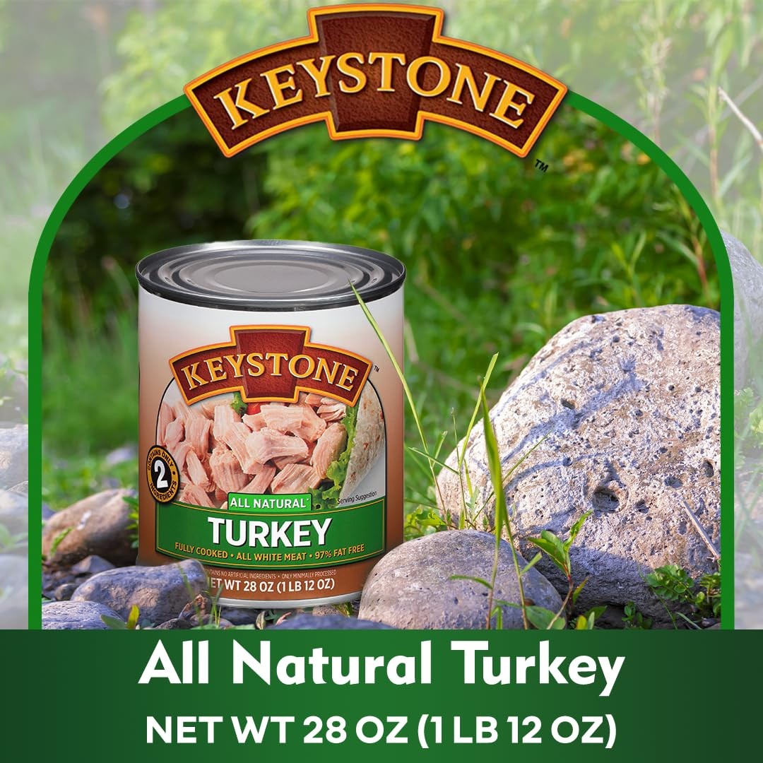 Keystone Meats All Natural Heat and Serve Canned 1.75 Pound (Pack of 1)