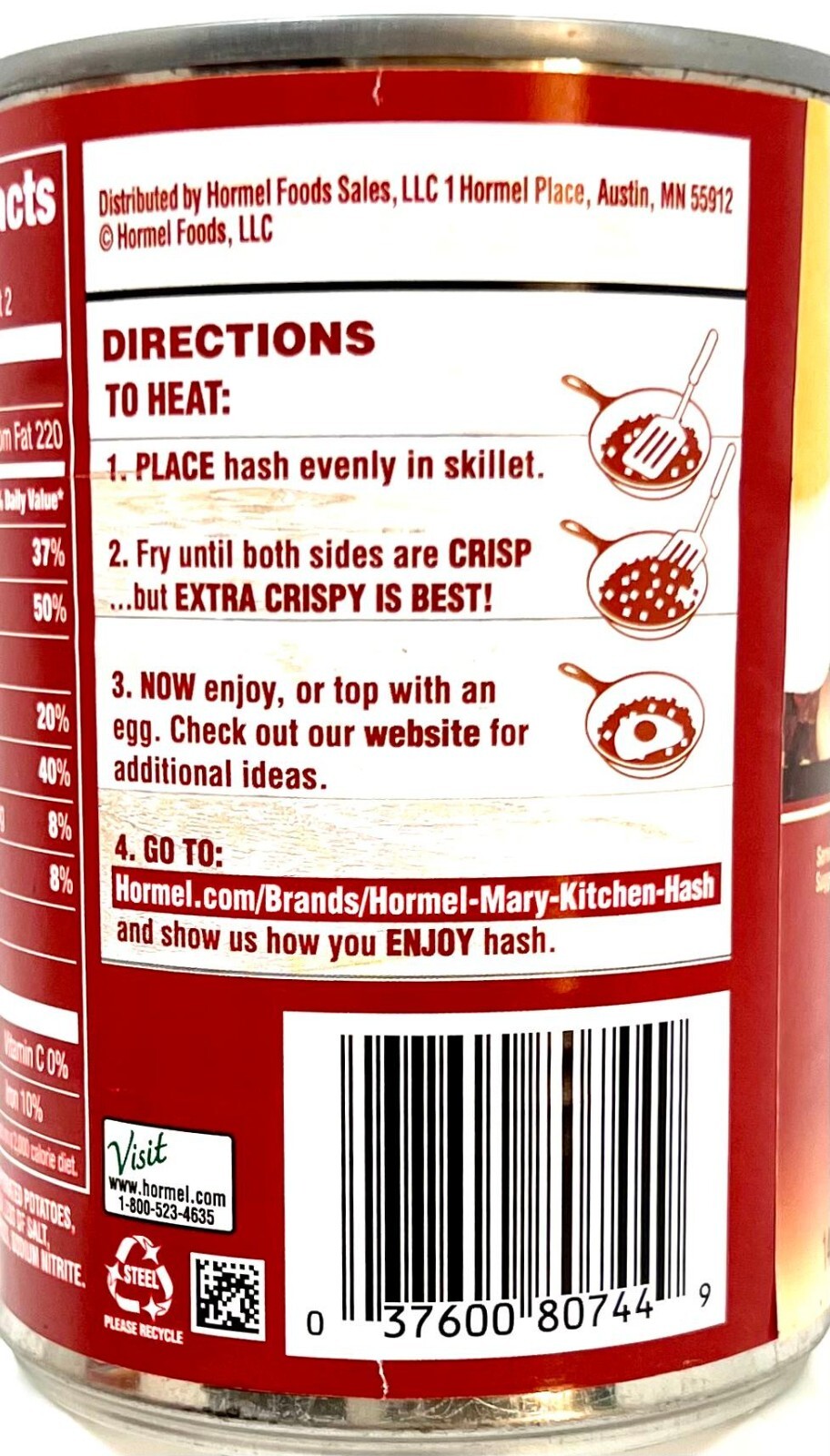 Hormel Mary Kitchen Corned Beef Hash 14 oz ( Pack of 6 )~Exp 5/2026