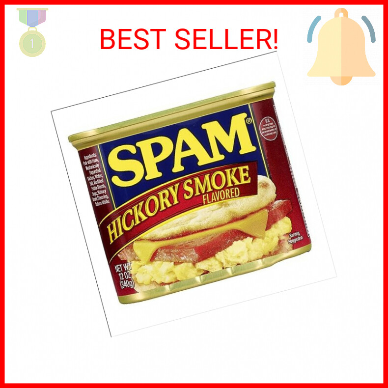 Spam Hickory Smoke, 12 Ounce Can