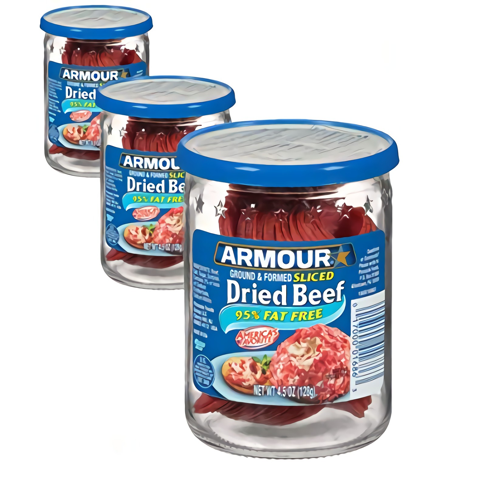 Armour Star Sliced Dried Beef, 4.5 oz. | Pack of 3