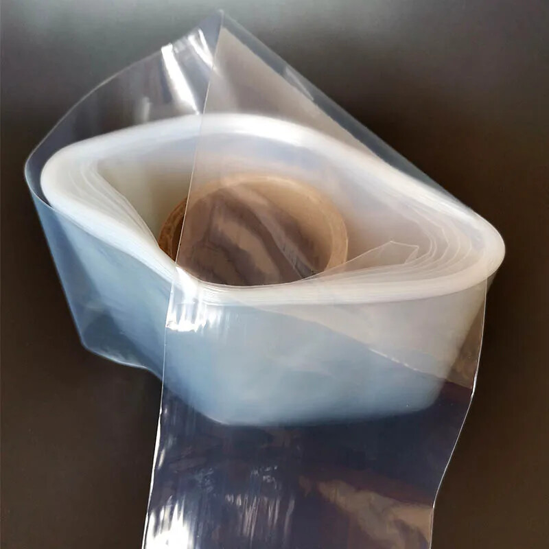 10 Meters Plastic Sausage Casings Storage Packing Tools Width 115mm Inedible