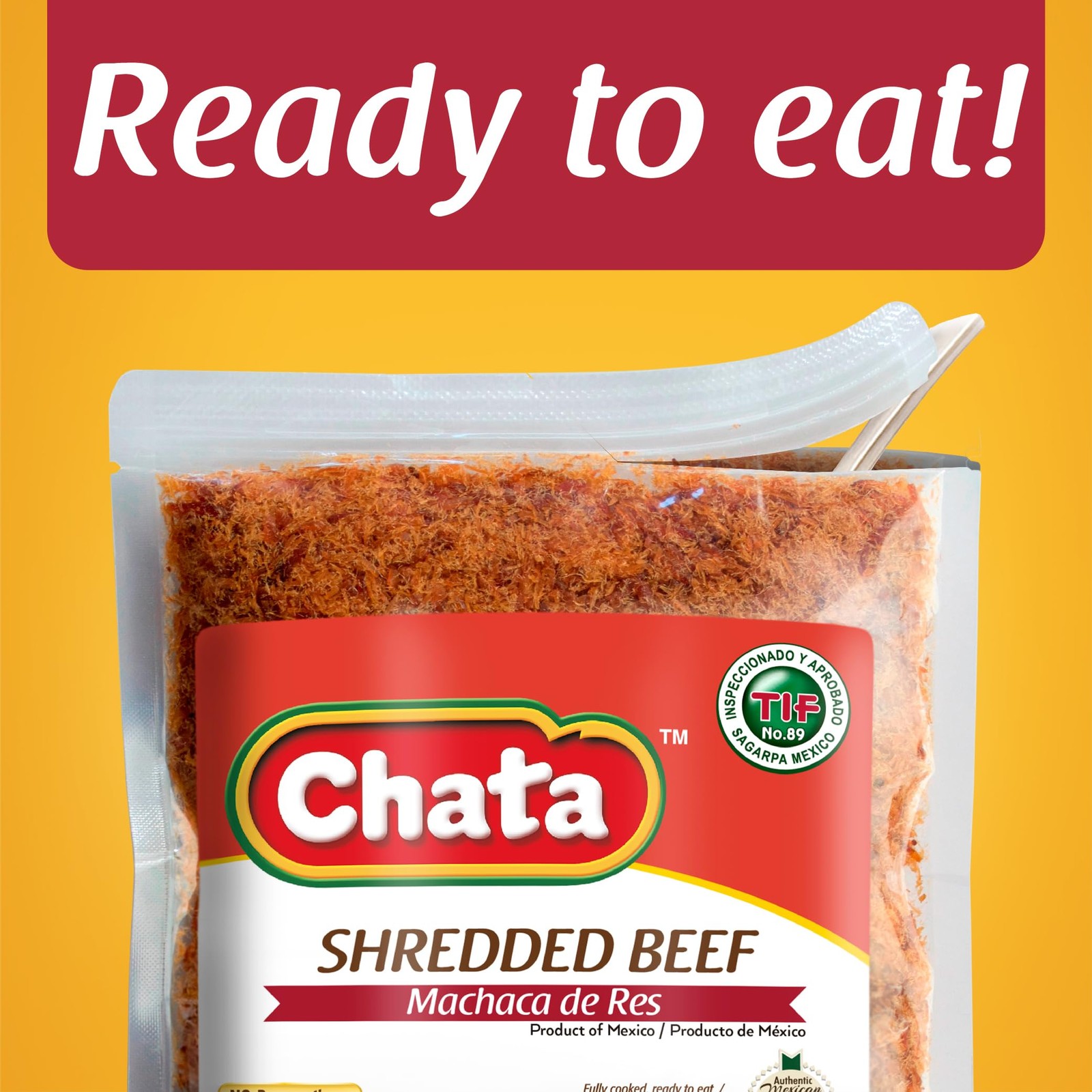 Dried Shredded Beef Machaca, 3.5 oz – Flavorful Mexican Meat Snack
