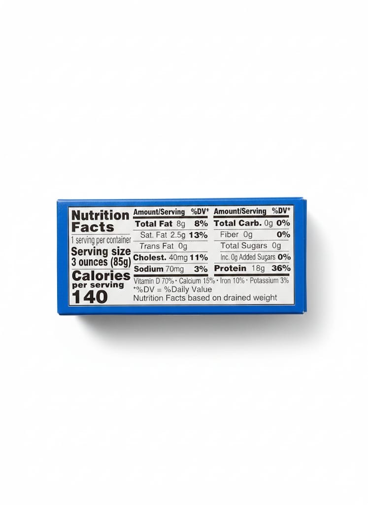 Wild Sardines in Water Pack 4 Und-No Salt Added, 4.4oz