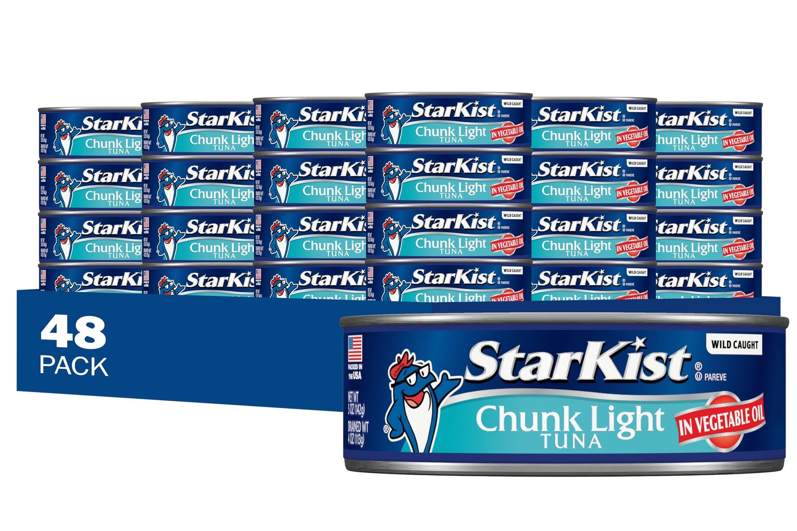 Chunk Light Tuna in Oil 5 Oz Pack of 48