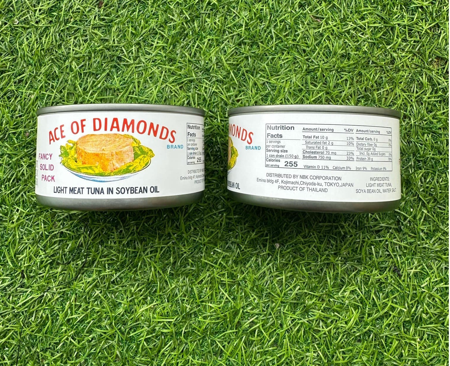 Ace of Diamonds Light Meat Tuna in Soybean Oil (2 cans)
